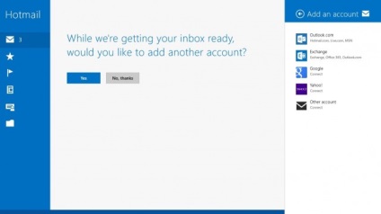 Built-in client de mail în Windows 8