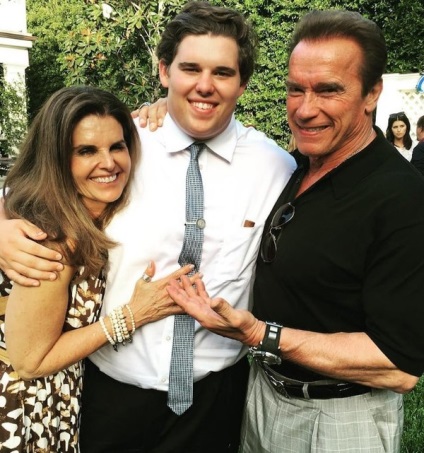 Întreaga familie Schwarzenegger