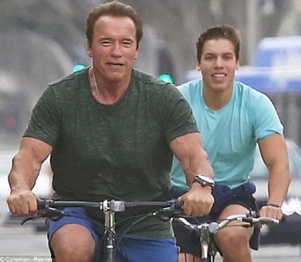 Întreaga familie Schwarzenegger