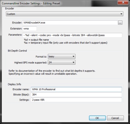 Codificator Wma 32