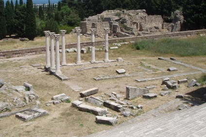 Temple Asklepion leírása, fotó és videó (templom) Temple Asklepion leírás, fényképek és videó