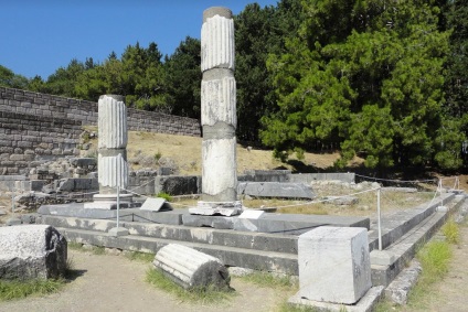 Temple Asklepion leírás, fényképek és videó (fotók) Temple Asklepion leírás, fényképek és videó