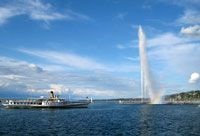 Lacul Geneva - Elveția - planeta pământ