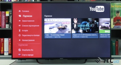 Obțineți cunoștință cu Android TV de la Sony vizualizând conținutul