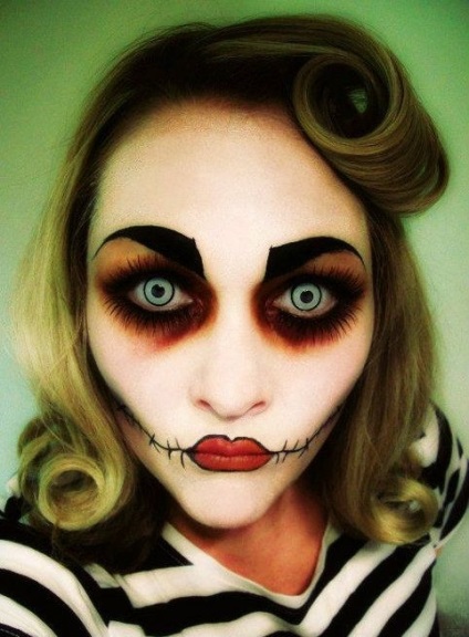 20 legerősebb make-up tanulság a 2014-es Halloween számára