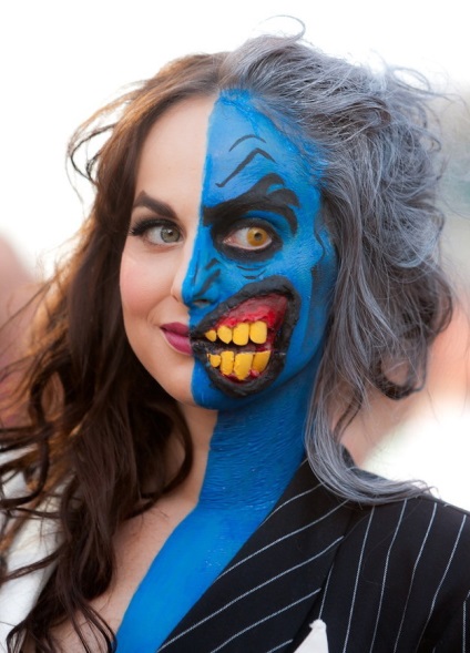 20 legerősebb make-up tanulság a 2014-es Halloween számára