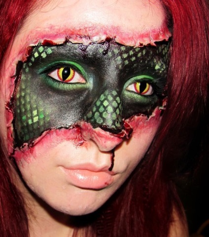 20 legerősebb make-up tanulság a 2014-es Halloween számára