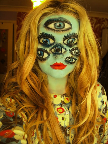 20 legerősebb make-up tanulság a 2014-es Halloween számára