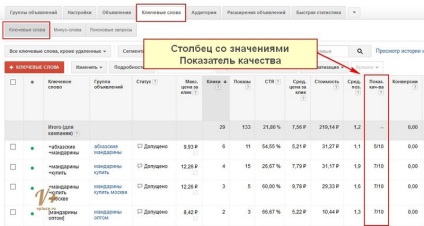 25 moduri de a îmbunătăți scorul de calitate al Google AdWords, blogul alexandrei Lukyanova