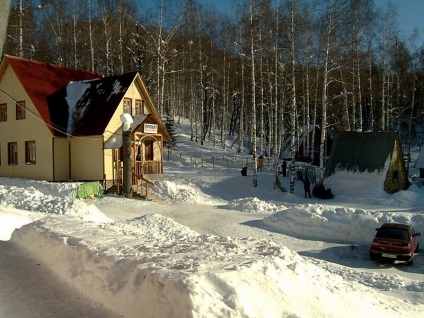 Adzhigardak - centru de schi (regiunea Chelyabinsk)