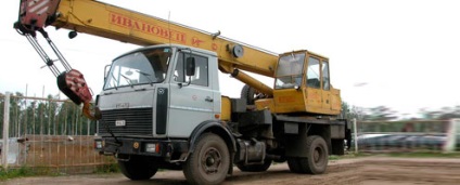 Bérelhető Ivanovo vagy Galícia teherautó-daru