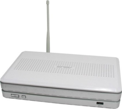 Router wireless asus wl-700ge cu hard disk 3, 5