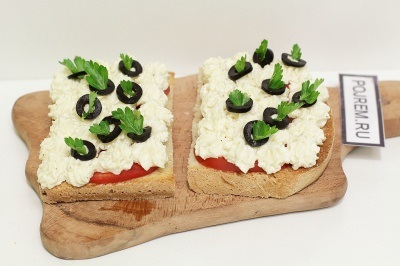 Sandvișuri cu brânză topită - rețetă pas cu pas cu fotografie cum să gătești