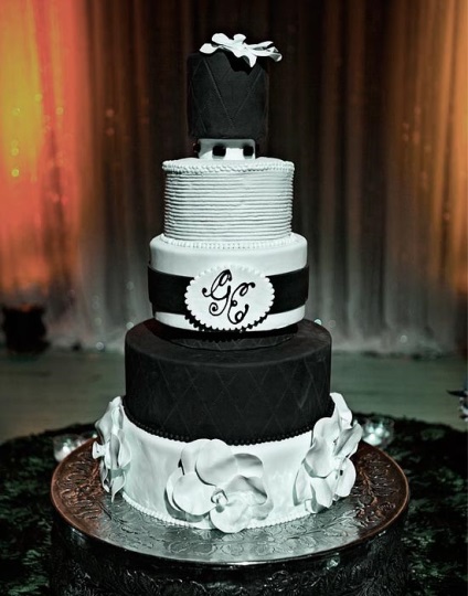 Fekete-fehér esküvő ~ fotó, design