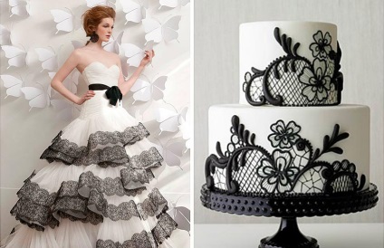 Black and white wedding ~ fotografie, design