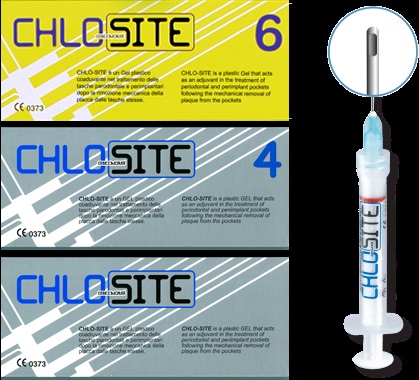 Chlo-site (holozit) - gel de xantină cu clorhexidină împotriva parodontitei și peri-implantitei