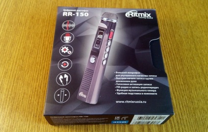 Dictafon ritmix rr-150 și ritmix rr-980 vor perpetua fiecare cuvânt - știri hitech