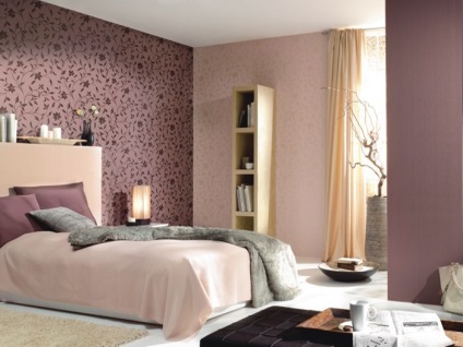 Design de pereți în dormitor - idei pentru decorare