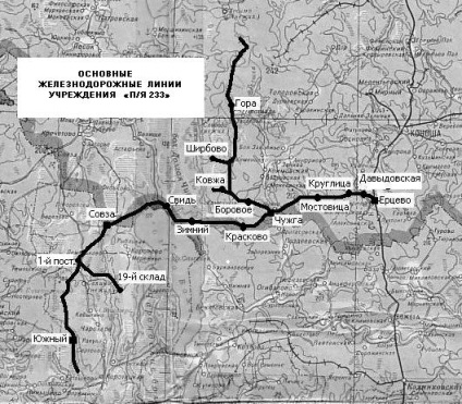 Căile ferate Yertsevo (rețeaua feroviară a fostului 