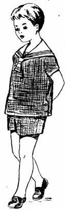 Forme, desene, tăieturi și confecții pentru îmbrăcarea unui costum pentru un băiat de vârstă preșcolară
