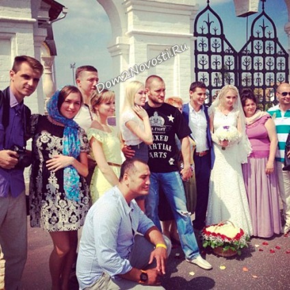 Fotografie de la nunta lui Dasha și a lui Serghei Dadzary, casa 2 știri