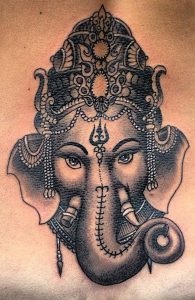 Ganesha tatuaj, tattoofot