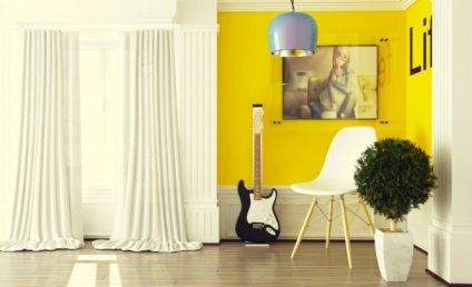 Interior în apartament crea o stare de spirit de primăvară - zhhhaker