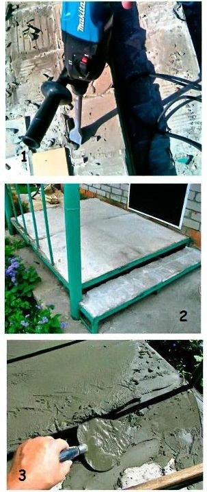 Cum să reparați repede veranda din țară