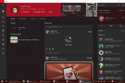 Cum se configurează grupul xbox live în Windows 10