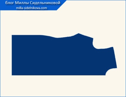 Hogyan kell átvinni a minta kontúrjait a vágás (mintázat) pár (szimmetrikus) részletére, A minta kontúrjainak átadása a páros (szimmetrikus) darabokra