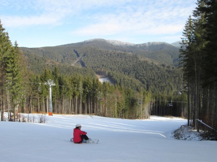 Cum să mergeți la Bukovel, să mergeți la o masă și schiuri și să vă întoarceți la Minsk, pentru a închiria totul