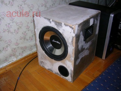 Cum sa faci singur un subwoofer, un maestru acasa