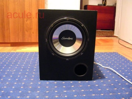 Cum sa faci singur un subwoofer, un maestru acasa