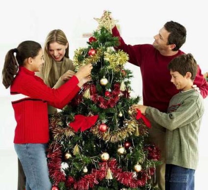 Cum să decorați un pom de Crăciun pentru noul an 2013, o casă de vis