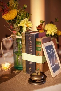 Cum să decorezi o nuntă cu cărți - cărți într-un decor de nuntă