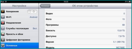 Cum să aflați versiunea firmware a iphone, ipad sau ipod touch, sfaturi utile și instrucțiuni pentru ipad,