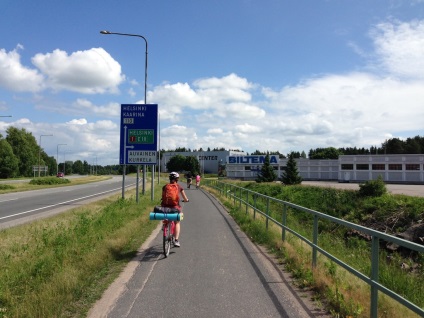 Cum am petrecut vara de 300 km în Finlanda pe o bicicletă