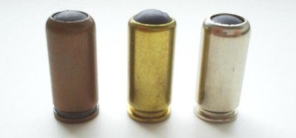 Caliber 45 cauciuc (cartușe) descriere, putere, comentarii