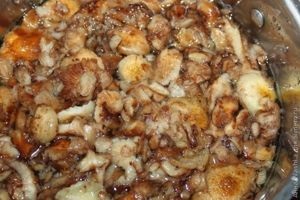 Cartuș de cartofi cu carne tocată și ciuperci
