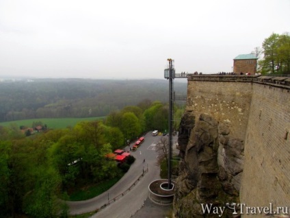 Königstein - un castel castel impresionant al Elveției săsești