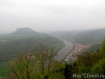 Königstein - un castel castel impresionant al Elveției săsești