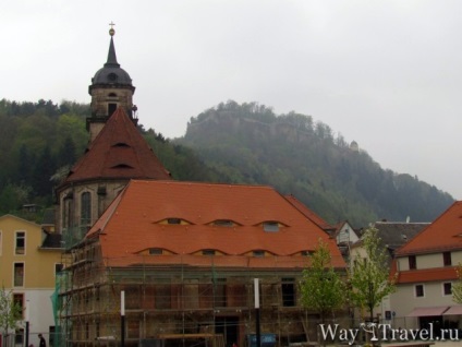 Königstein - un castel castel impresionant al Elveției săsești