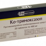 Co-trimoxazol - instrucțiuni de utilizare a medicamentului, recenzii și reacții adverse