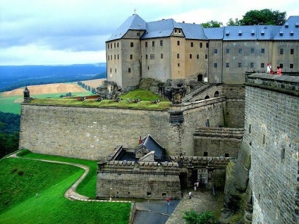 Kenigstein erőd - át nem ereszthető citadella