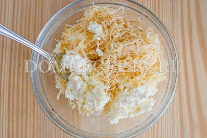 Csirkehengerek sajtos és túró receptekkel fotóval