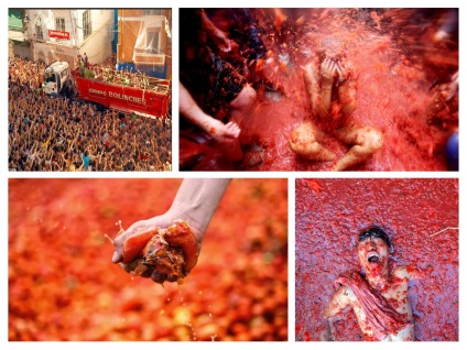 La Tomatina 2017 în orașul Valencia din București