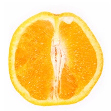 Arc maszk narancssárga maszkokból - arcápolás