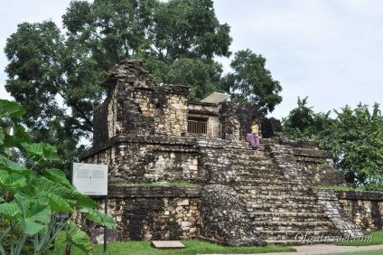 Mexikó palenque - az ősi maja város, elveszett az állam dzsungelében