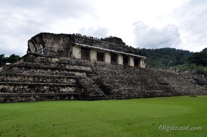 Mexikó palenque - az ősi maja város, elveszett az állam dzsungelében