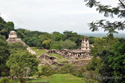 Mexikó palenque - az ősi maja város, elveszett az állam dzsungelében